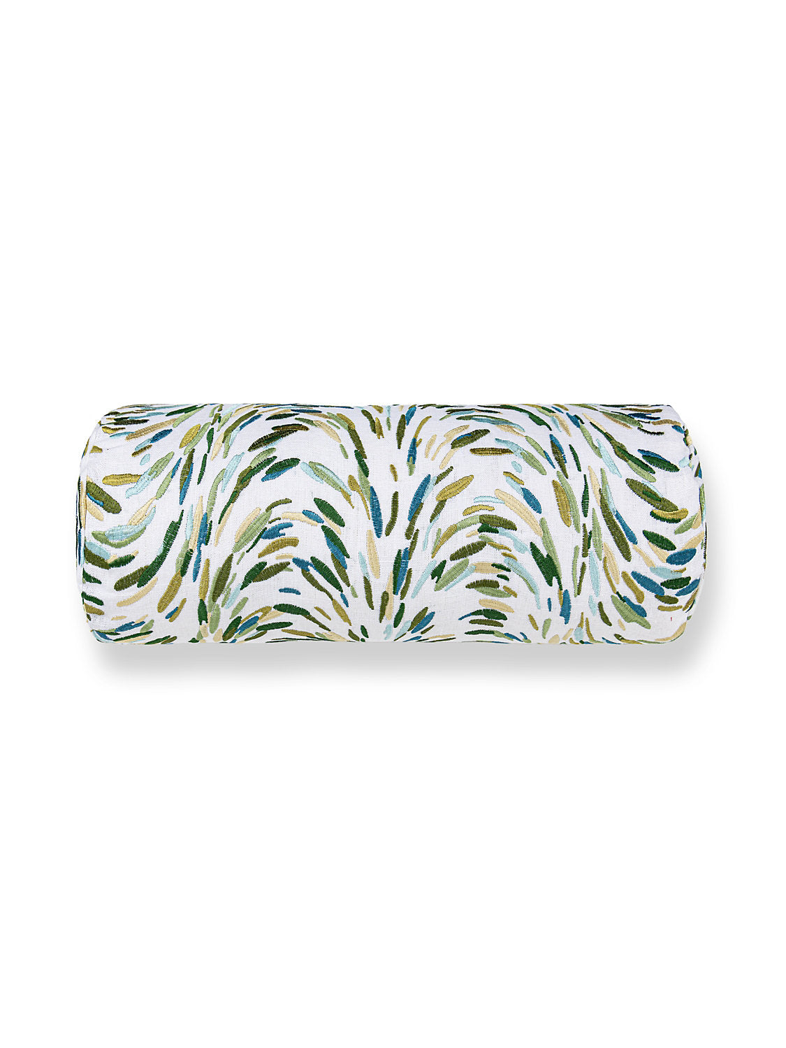 Scalamandre Fountain Embroidery 21 X 7 - Leaf Decorative Pillow
