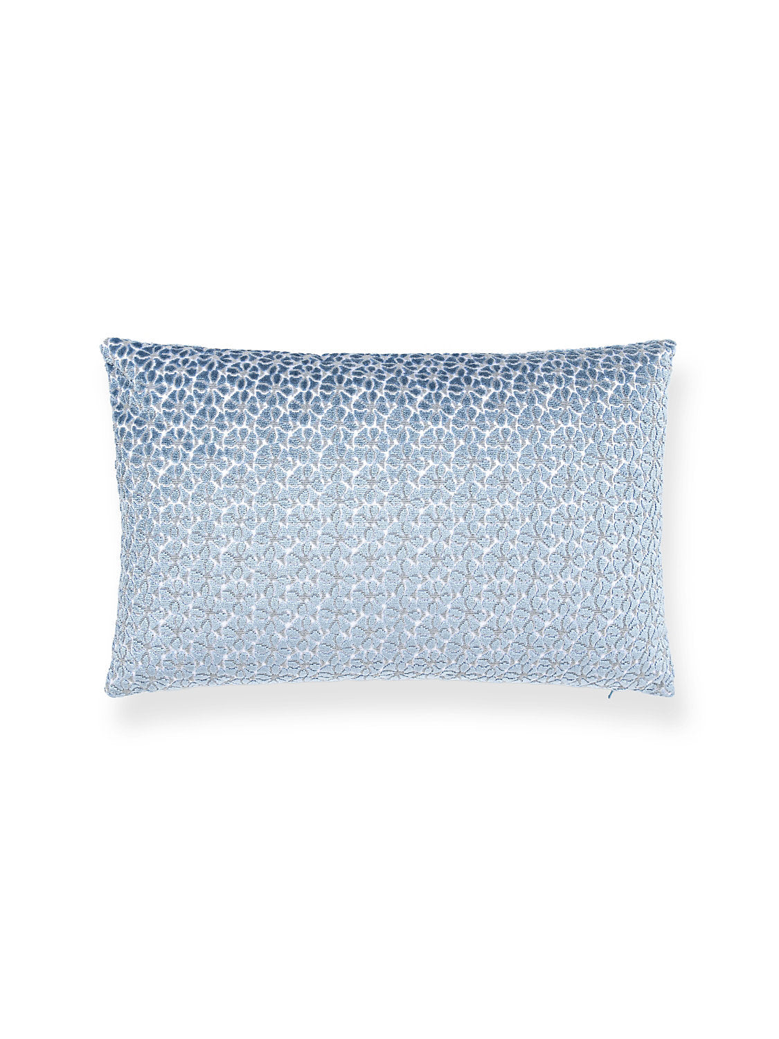 Scalamandre Petal Velvet 14 X 22 - Cornflower Decorative Pillow