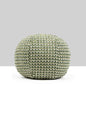 Scalamandre Heatherton 12 DIA - Moss Decorative Pillow