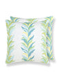Scalamandre Chira Island 22 X 22 - Beachglass Decorative Pillow