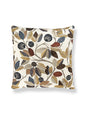 Scalamandre Linden 22 X 22 - Straw Decorative Pillow