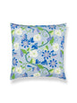 Scalamandre Morning Glory 22 X 22 - Cornflower Decorative Pillow