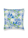 Scalamandre Morning Glory 22 X 22 - Cornflower Decorative Pillow