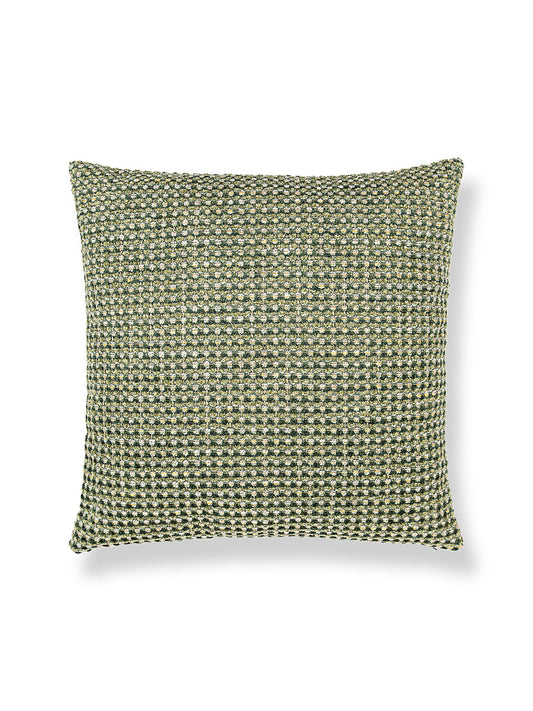 Scalamandre Heatherton 22 X 22 - Moss Decorative Pillow