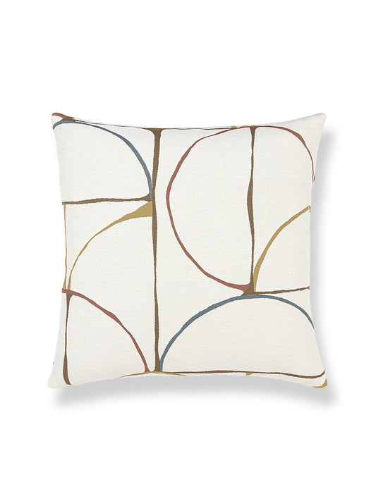 Scalamandre Aerial 22 X 22 - Haystack Decorative Pillow