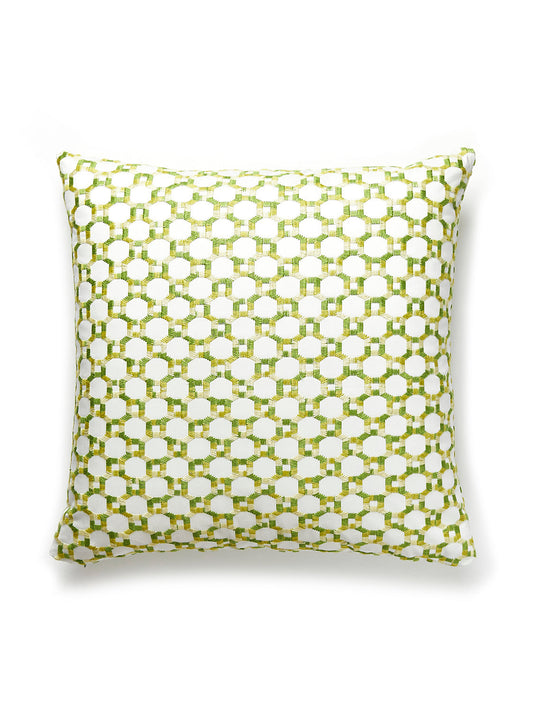 Hinson Island Trellis 22 X 22 - Green Decorative Pillow