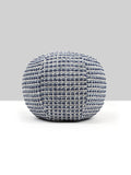 Scalamandre Heatherton 12 DIA - Navy Decorative Pillow