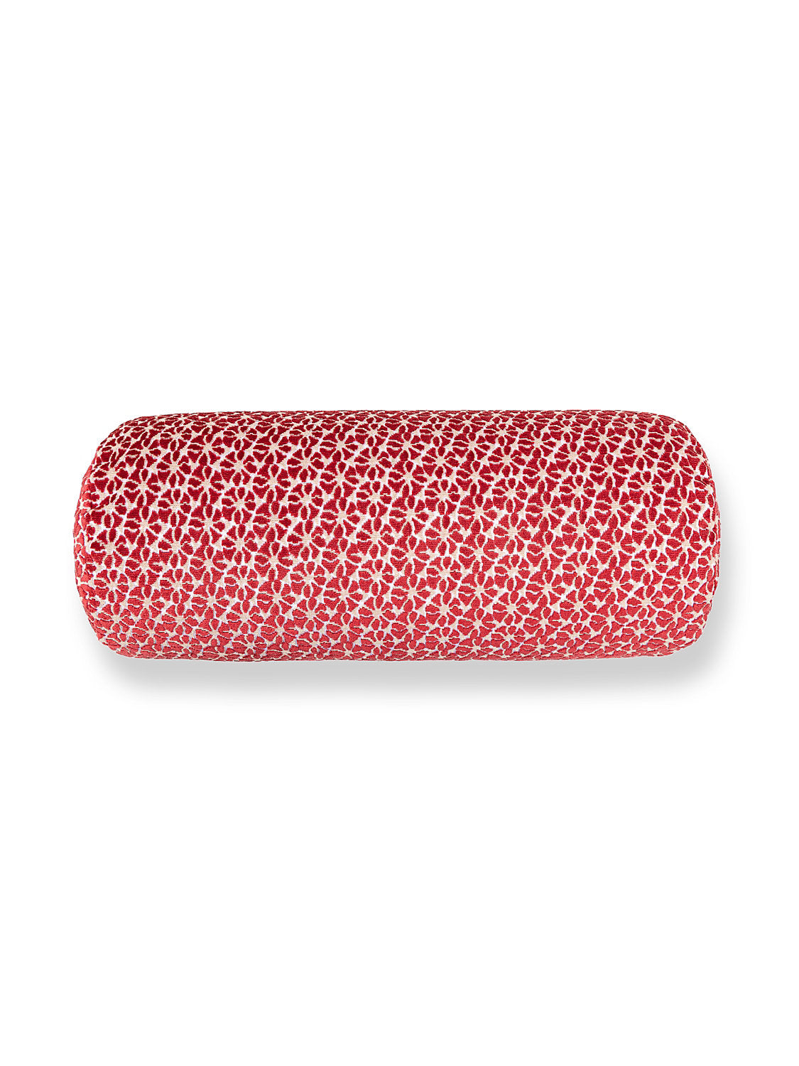 Scalamandre Petal Velvet 21 X 7 - Red Decorative Pillow