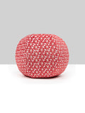 Scalamandre Petal Velvet 12 DIA - Red Decorative Pillow