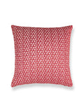Scalamandre Petal Velvet 22 X 22 - Red Decorative Pillow