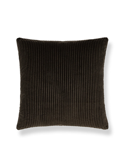 Scalamandre Highlight 22 X 22 - Brown Decorative Pillow