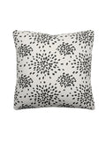 Hinson Fireworks 22 X 22 - Black on Off-White Decorative Pillow
