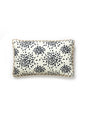 Hinson Fireworks 14 X 22 - Black on Off-White Decorative Pillow