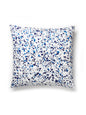 Hinson Spatter 22 X 22 - Navy on White Decorative Pillow