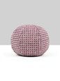 Scalamandre Heatherton 12 DIA - Plum Decorative Pillow