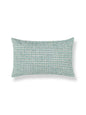Scalamandre Heatherton 14 X 22 - Aquamarine Decorative Pillow