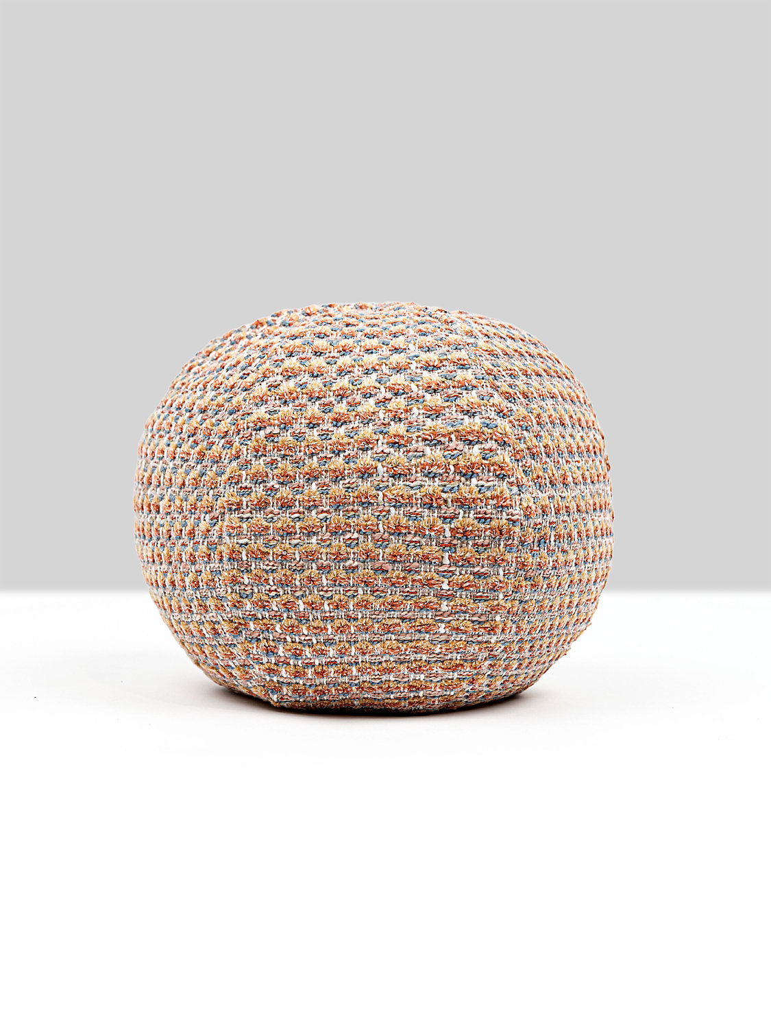 Scalamandre Heatherton 12 DIA - Peach Decorative Pillow