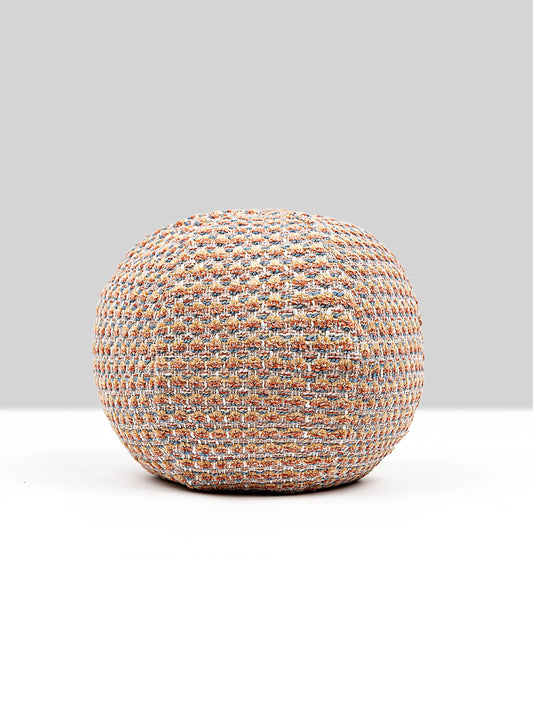 Scalamandre Heatherton 12 DIA - Peach Decorative Pillow
