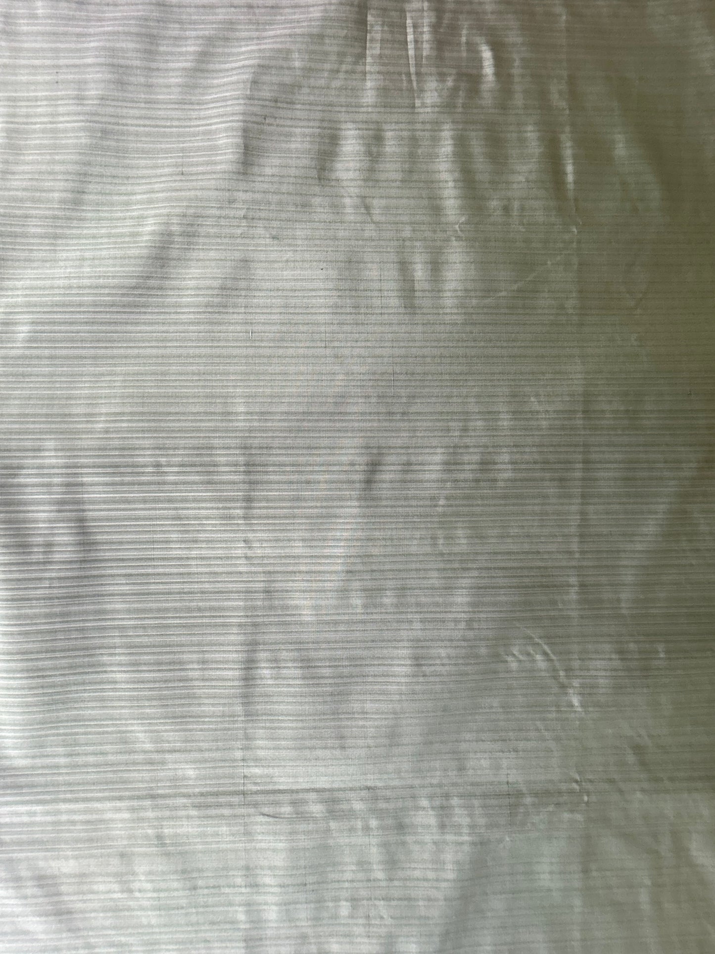 By yard Silver Creek Strie 100% Silk Taffeta Italian Silk Sage Green MSRP USD 308/Y