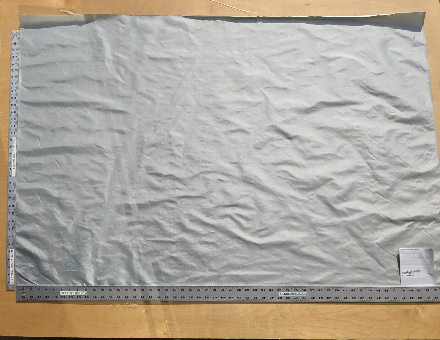 Scalamandre Althorp Taffeta French Blue Silk Taffeta Gorgeous Texture  MSRP USD300/y