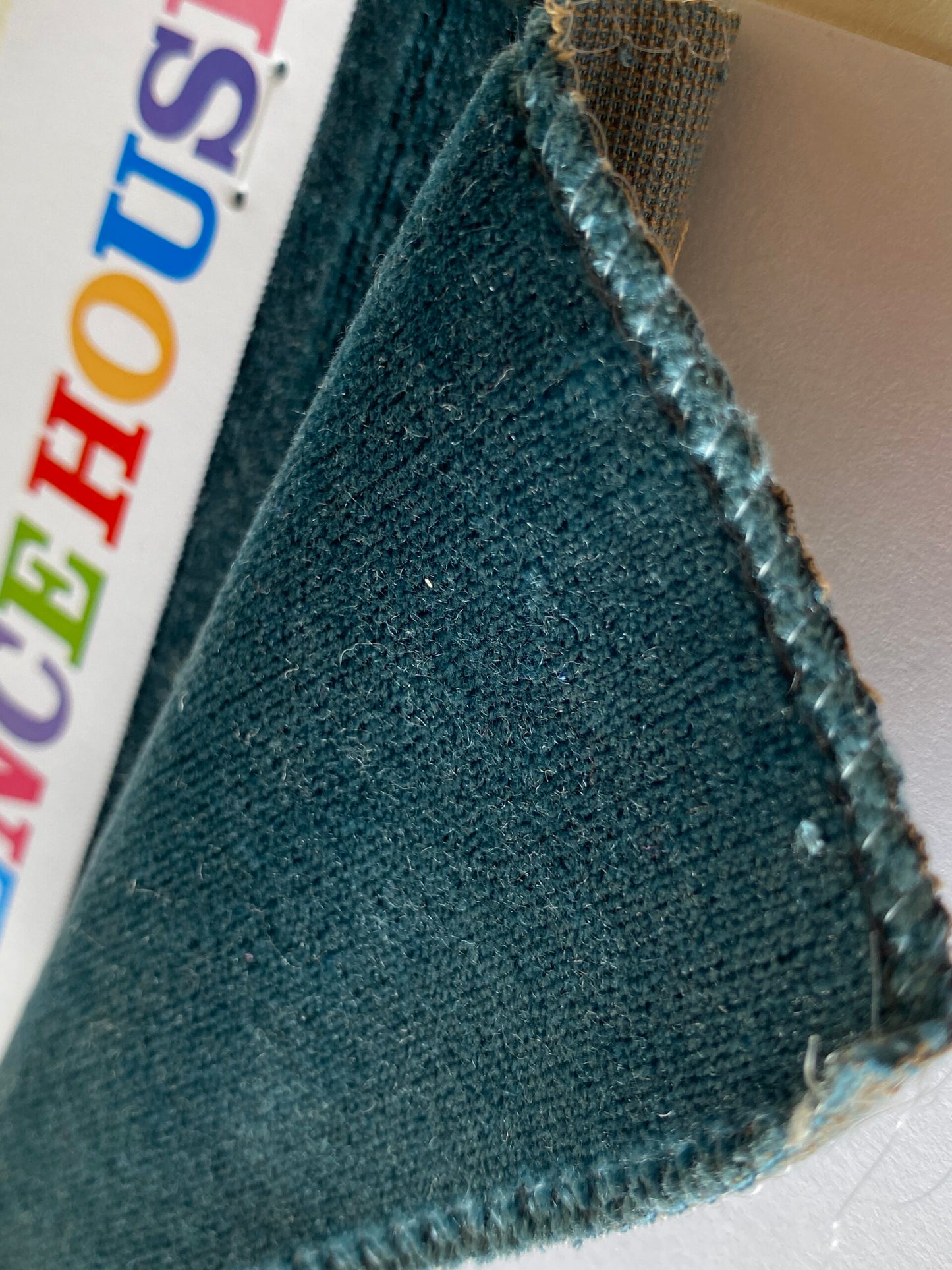 Clarence House Traviata Admiral Blue Silk Velvet Grospoint Woven Solid - Blue