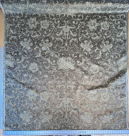 by yard Boboli Garden Silk Damask Italian Metallic Vanilla Gold MSRP USD 568/yard