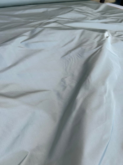 Corringham High End 100% Silk Faille Powder Blue Thick Crisp MSRP USD 400+/yard