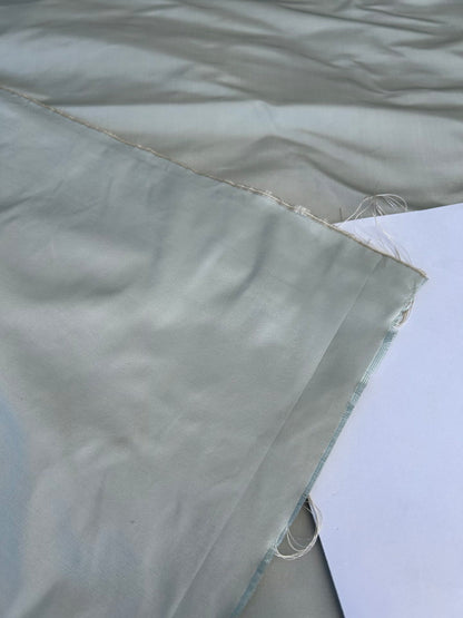 Corringham High End 100% Silk Faille Powder Blue Thick Crisp MSRP USD 400+/yard