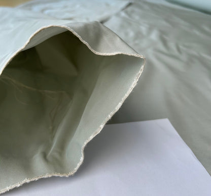 Corringham High End 100% Silk Faille Powder Blue Thick Crisp MSRP USD 400+/yard