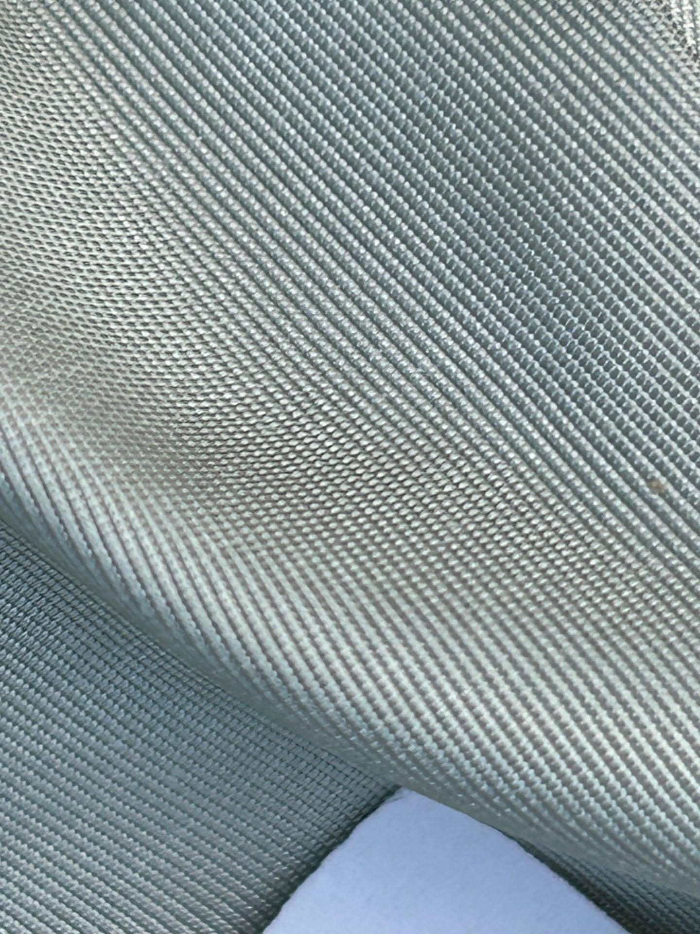 Corringham High End 100% Silk Faille Powder Blue Thick Crisp MSRP USD 400+/yard