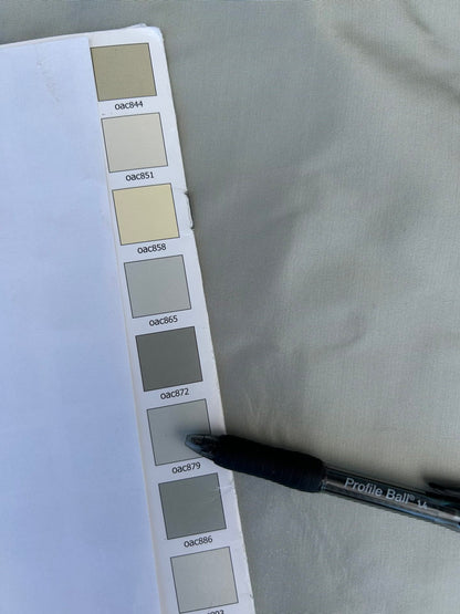 Corringham High End 100% Silk Faille Powder Blue Thick Crisp MSRP USD 400+/yard