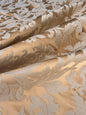 By yard Republica Silk Cotton Damask Renaissance Classy Pumpkin Spice Orange MSRP USD 500+/yard