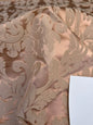 By yard Republica Silk Cotton Damask Renaissance Classy Pink Coral MSRP USD 500+/yard