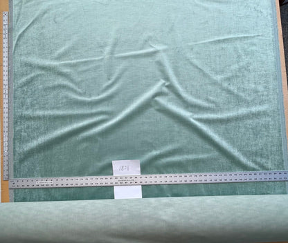 By Yard History Velvet Turquoise Blue Aqua Green Silky MSRP USD325