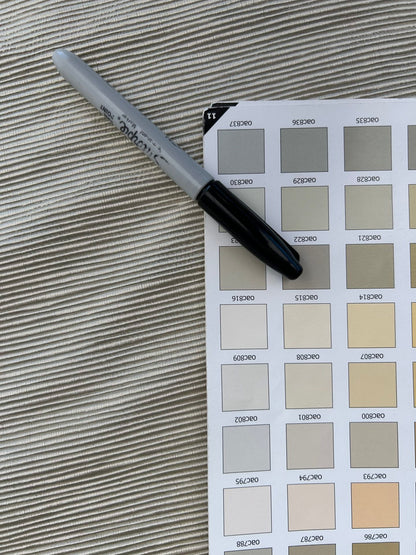 By yard Tapestry Silk Ottoman Wide Ribbed Silver Grey MSRP USD 600+/Yard