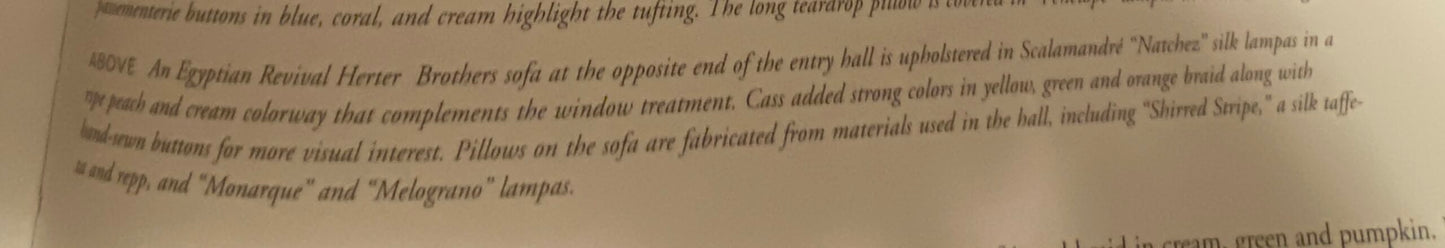 Scalamandre 100% Silk Shirred Stripe Lite Silver MSRPUSD 363/y