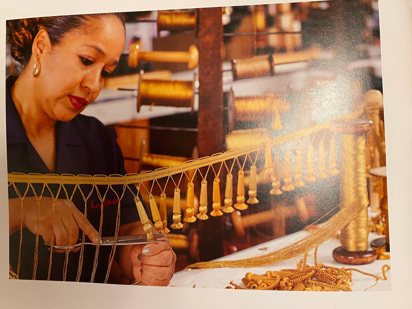 Scalamandre Vichy 100% Silk Double Tie Back "stone" Neutrals Msrp USD339