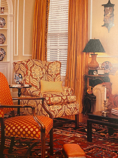 Scalamandre Reggio Raspberry Red Pink Silver Gold Large Artichoke Pomegranate Lotus MSRP USD 399/y