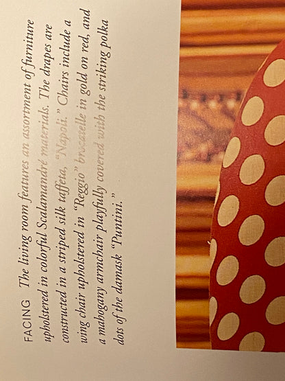 Scalamandre Reggio Raspberry Red Pink Silver Gold Large Artichoke Pomegranate Lotus MSRP USD 399/y