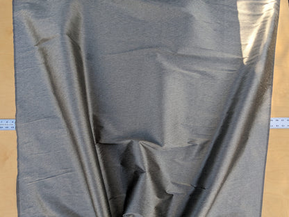 Scalamandre Diffusion Taffeta Steel Silver Grey Iridescent Silk Taffeta Texture MSRP USD294/y