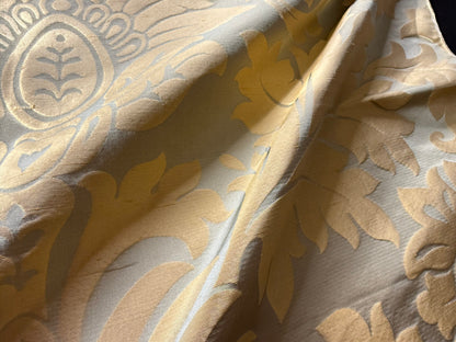 13 Berkbox39 Scalamandre Loggia Blue Silk Damask 30x27"