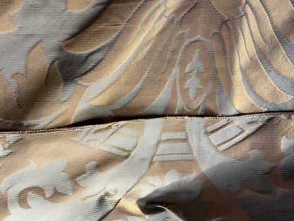 13 Berkbox39 Scalamandre Loggia Blue Silk Damask 30x27"