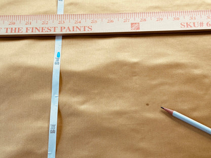 1.1 yards Brunschwig &amp; Fils Georges Satin Silk "honey" Gold MSRP USD 470/y Minor issue