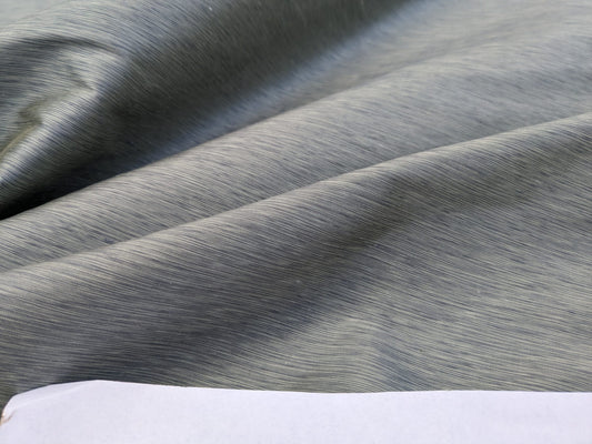 Scalamandre Diffusion Taffeta Slate Grey Iridescent Silk Taffeta Texture MSRP USD294/y