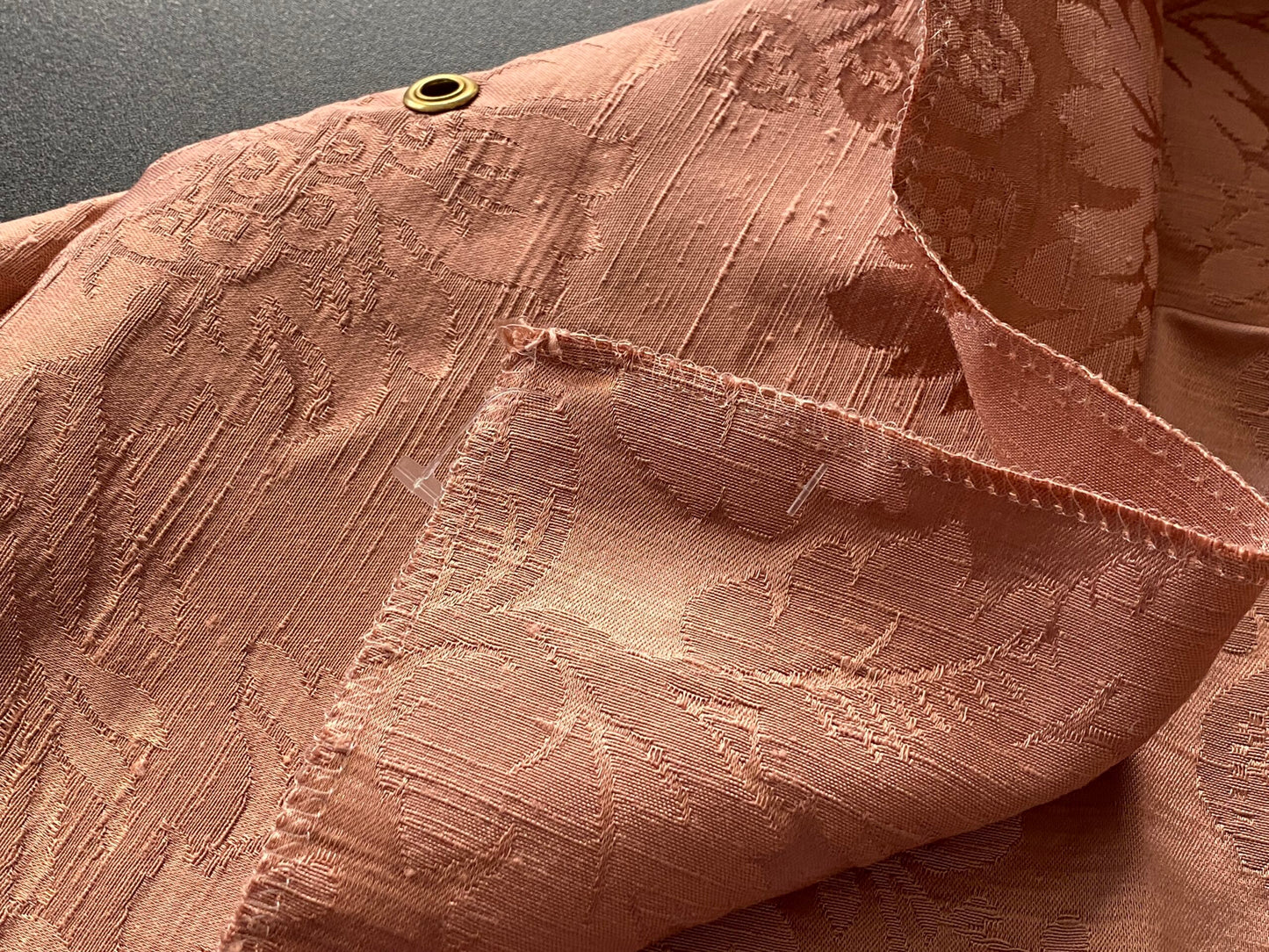 Scalamandre Delacroix Rose Viscose Damask Historic MSRP USD 596/y