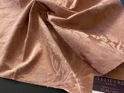 Scalamandre Delacroix Rose Viscose Damask Historic MSRP USD 596/y