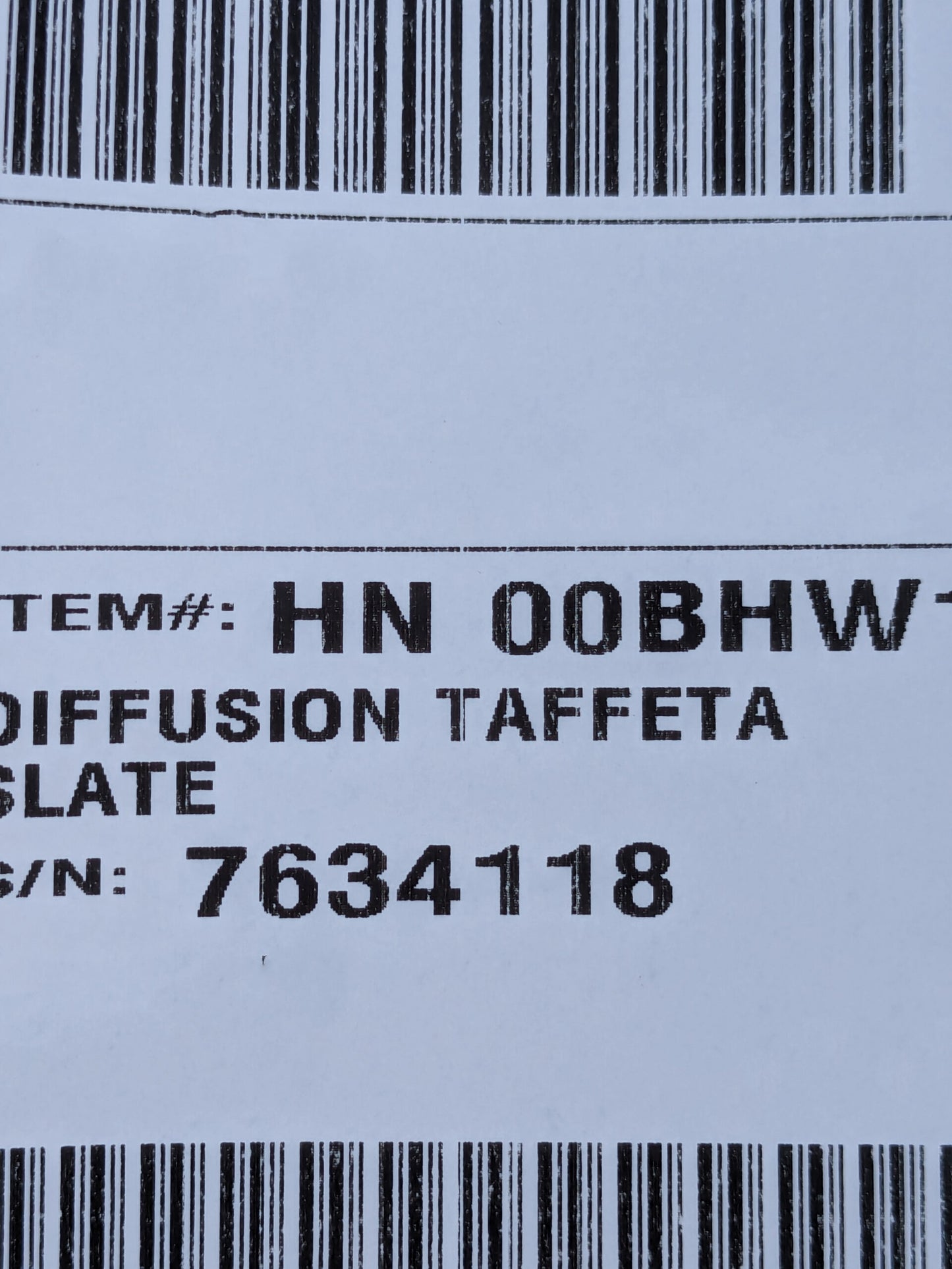 Scalamandre Diffusion Taffeta Slate Grey Iridescent Silk Taffeta Texture MSRP USD294/y