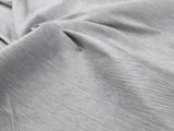 Scalamandre Diffusion Taffeta Platinum Silver Grey Iridescent Silk Taffeta Texture MSRP USD294/y