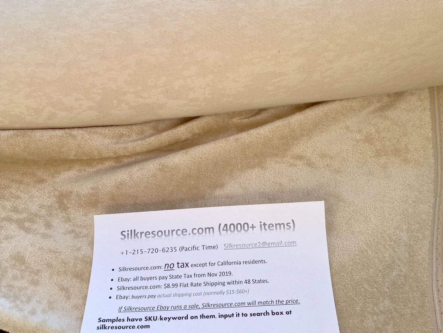 Highest Quality Mohair &amp; Silk Velvet Seaweed Texture Warm Honey Silver Heavy Duty MSRP USD 1000+/Y