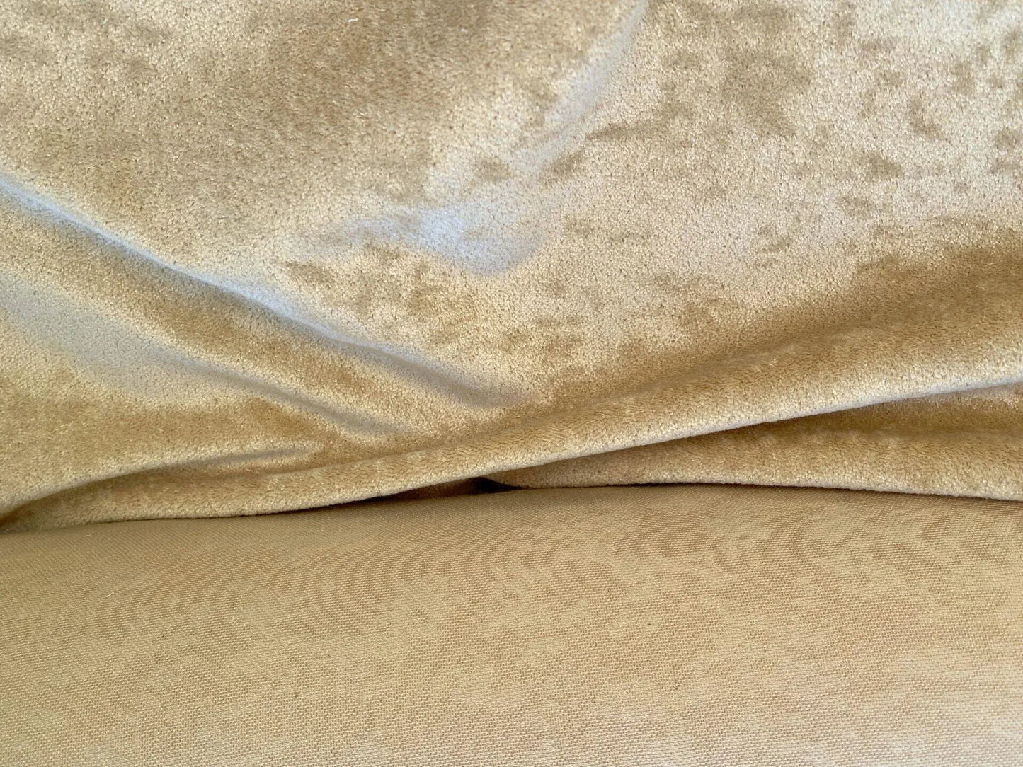 Highest Quality Mohair &amp; Silk Velvet Seaweed Texture Warm Honey Silver Heavy Duty MSRP USD 1000+/Y